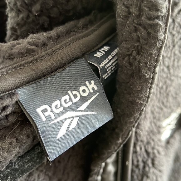 Reebok Fleece Zip Up Hoodie Jacket - Picture 3 of 4